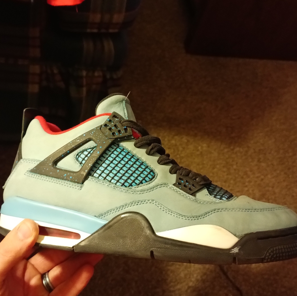 Travis Scott*Air Jordans 4 Retro "Cactus Jack